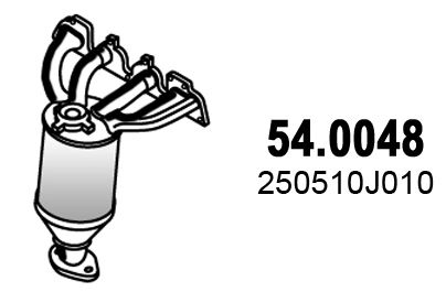 54.0048 ASSO Catalizzatore 