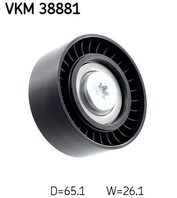 VKM 38881 SKF Galoppino/Guidacinghia, Cinghia Poly-V 