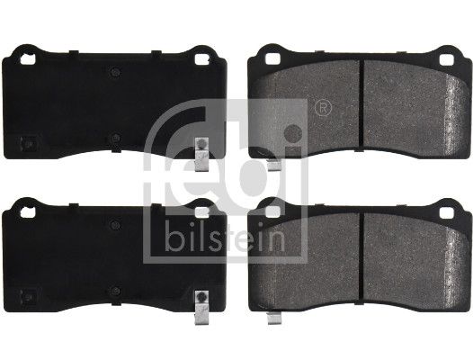 177659 FEBI BILSTEIN Kit pastiglie freno, Freno a disco 