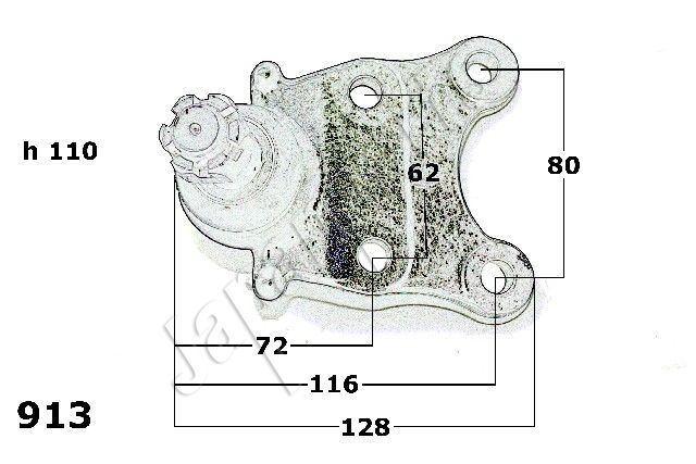 BJ-913 JAPANPARTS Giunto di supporto / guida 