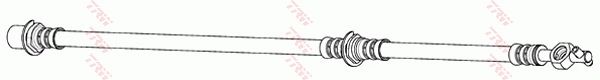 PHD179 TRW Flessibile del freno 