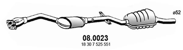 08.0023 ASSO Catalizzatore 