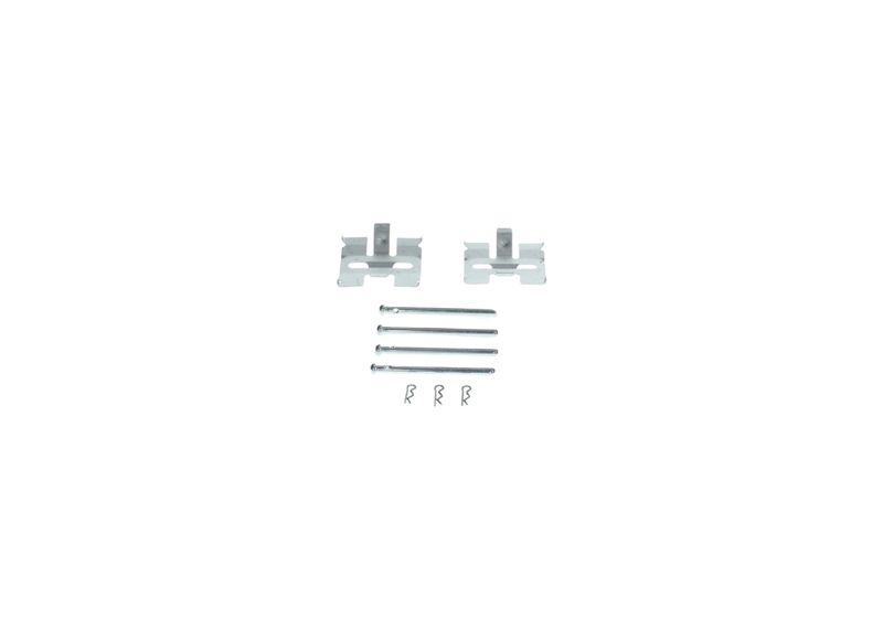 1987474168 BOSCH Kit accessori, Pastiglia freno 