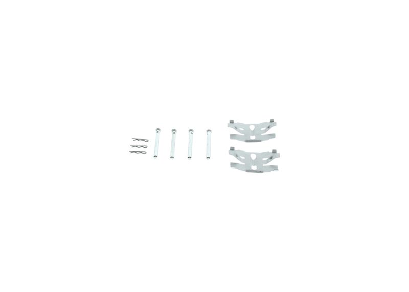 1987474168 BOSCH Kit accessori, Pastiglia freno 
