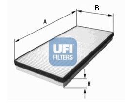 53.027.00 UFI Filtro, Aria abitacolo 