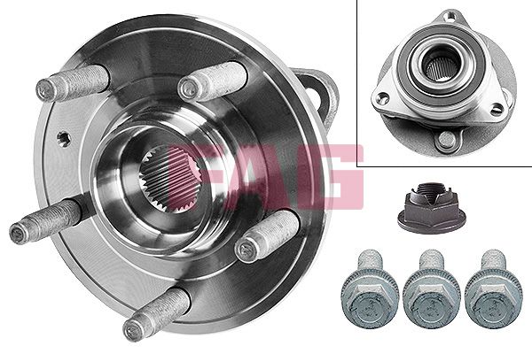 713644910 Schaeffler FAG Kit cuscinetto ruota 