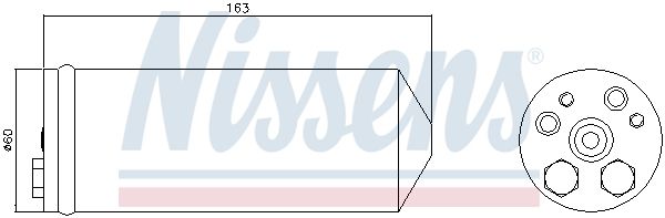 95430 NISSENS Essiccatore, climatizzatore 