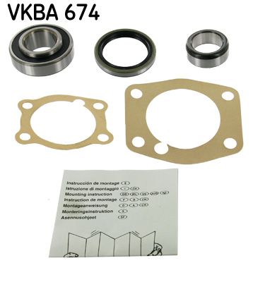 VKBA 674 SKF Kit cuscinetto ruota 