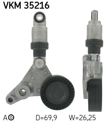 VKM 35216 SKF Tendicinghia, Cinghia Poly-V 
