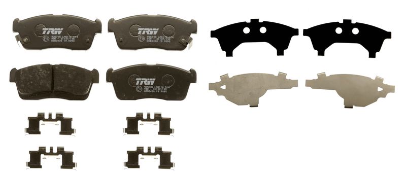 GDB3430 TRW Kit pastiglie freno, Freno a disco 