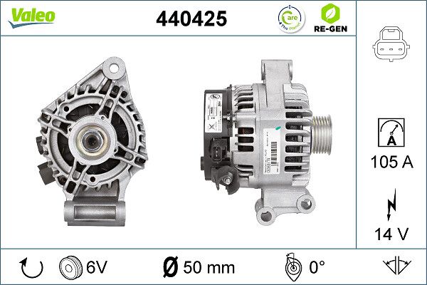 440425 VALEO Alternatore 