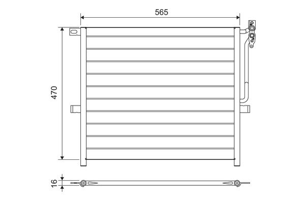 817383 VALEO Condensatore, climatizzatore 