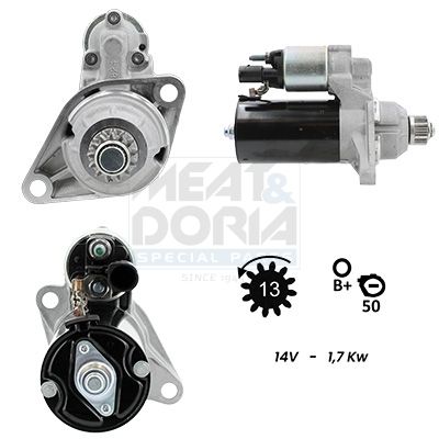 5010984G MEAT & DORIA Motorino d'avviamento 
