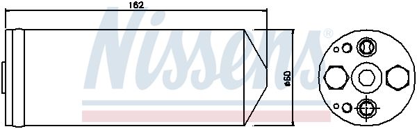 95345 NISSENS Essiccatore, climatizzatore 