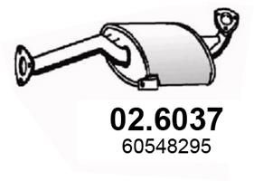 02.6037 ASSO Silenziatore centrale 