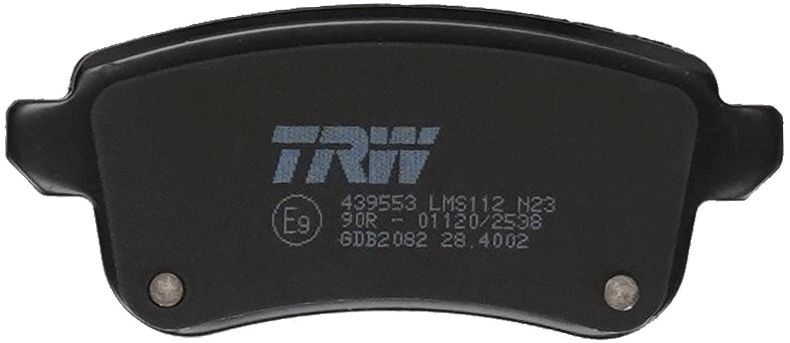 GDB2082 TRW Kit pastiglie freno, Freno a disco 